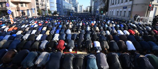 Les musulmans de Russie célèbrent l'Aïd al-Adha - Sputnik Afrique