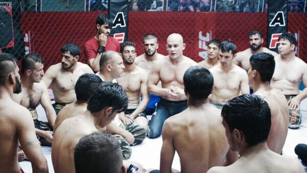 Premier club privé de combat libre (MMA) en Afghanistan - Sputnik Afrique