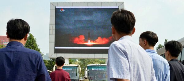 Raketentest non Nordkorea (Archivbild, der 30. August 2017) - Sputnik Afrique