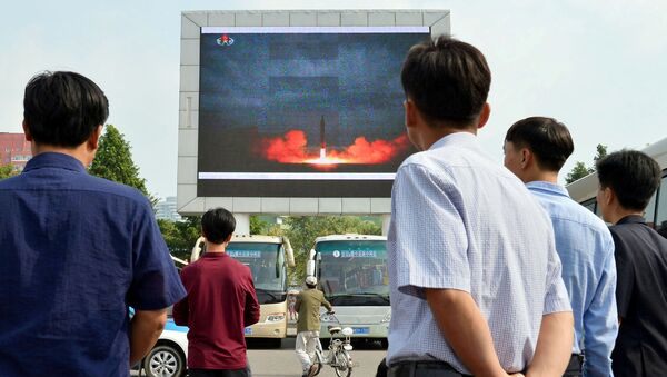Raketentest non Nordkorea (Archivbild, der 30. August 2017) - Sputnik Afrique