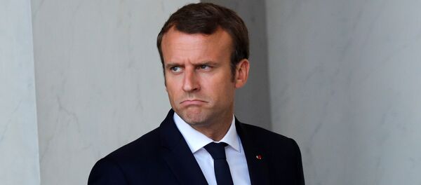 Emmanuel Macron, presidente de Francia Emmanuel Macron, presidente de Francia - Sputnik Afrique