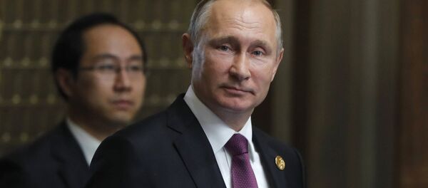 Wladimir Putin bei BRICS-Gipfel - Sputnik Afrique