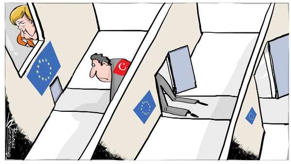 Merkel durcit le ton vis-à-vis du projet d'adhésion de la Turquie à l'Union européenne - Sputnik Afrique