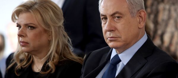 Benjamin Netanyahu et sa femme Sara - Sputnik Afrique