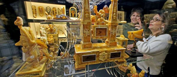 L’ouverture de la Chambre d’ambre interactive près de Kaliningrad - Sputnik Afrique