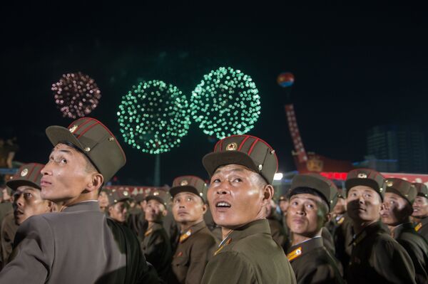 Festivités dédiées à l’essai réussi de la bombe H en Corée du Nord - Sputnik Afrique