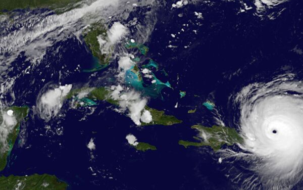 L'ouragan Irma photographié depuis l'espace - Sputnik Afrique