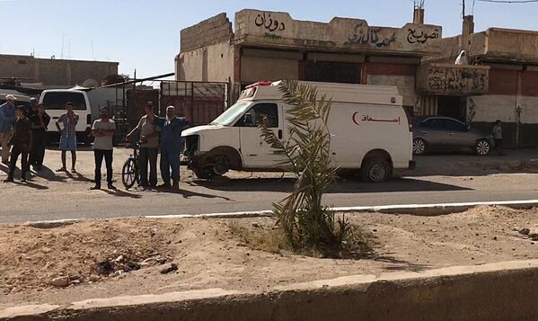 Un convoi chargé de vivres et de médicaments est arrivé à Deir ez-Zor - Sputnik Afrique