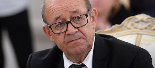 Jean-Yves Le Drian, French Minister for Europe and Foreign Affairs Jean-Yves Le Drian, French Minister for Europe and Foreign Affairs - Sputnik Afrique