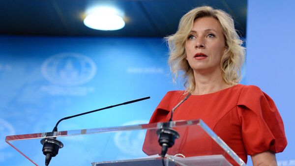 La porte-parole du ministère russe des Affaires étrangères, Maria Zakharova - Sputnik Afrique