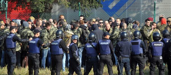 Saakachvili arrive en Ukraine: première bagarre à la frontière polonaise - Sputnik Afrique