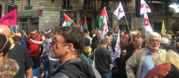 Manifestation contre l'état d'urgence à Paris - Sputnik Afrique