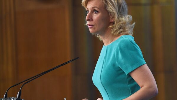María Zajárova, portavoz del Ministerio de Asuntos Exteriores de Rusia - Sputnik Afrique