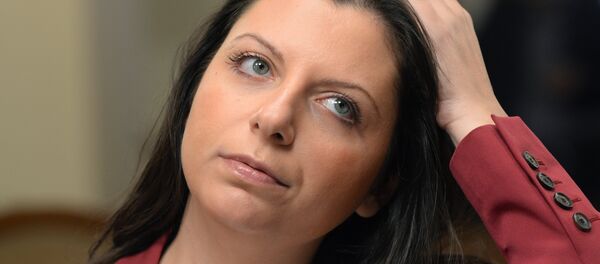 Margarita Simonyan, redactora jefa de la agencia Rossiya Segodnya y de RT - Sputnik Afrique