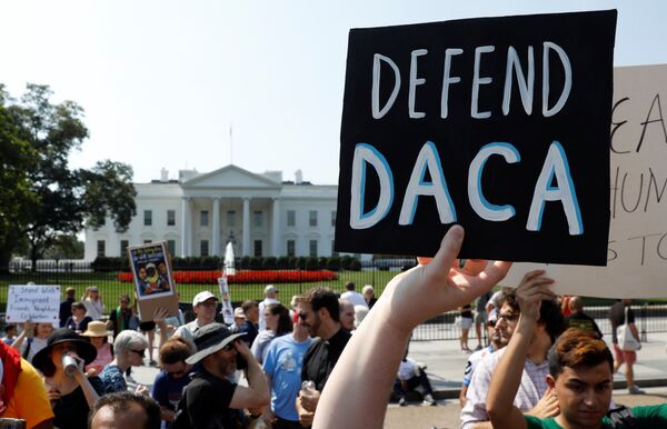 Les dreamers se mobilisent aux USA Les dreamers se mobilisent aux USA - Sputnik Afrique