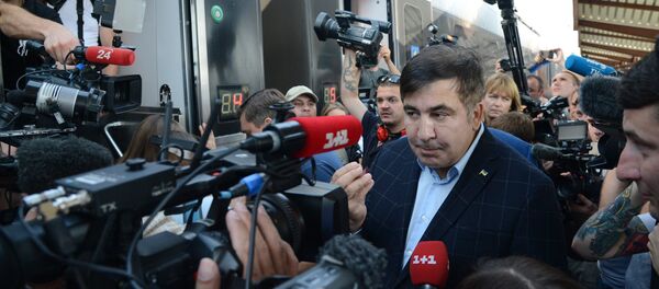 Михаил Саакашвили пересек польско-украинскую границу - Sputnik Afrique