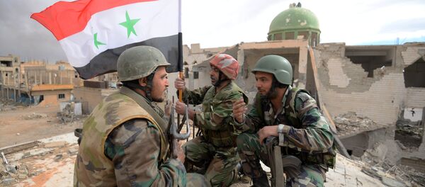 Des soldats syriens - Sputnik Afrique