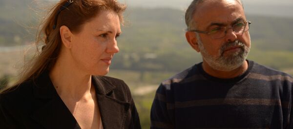 Ирина Ассаф и ее муж Ибрагим - Sputnik Afrique