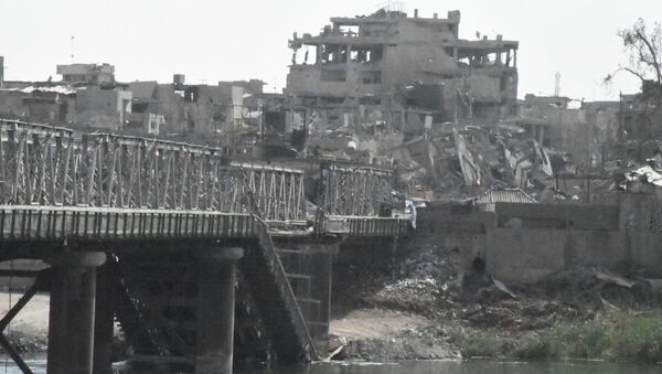 Les quartiers de Mossoul dévastés par les combats - Sputnik Afrique