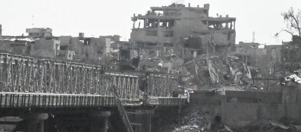 Les quartiers de Mossoul dévastés par les combats - Sputnik Afrique