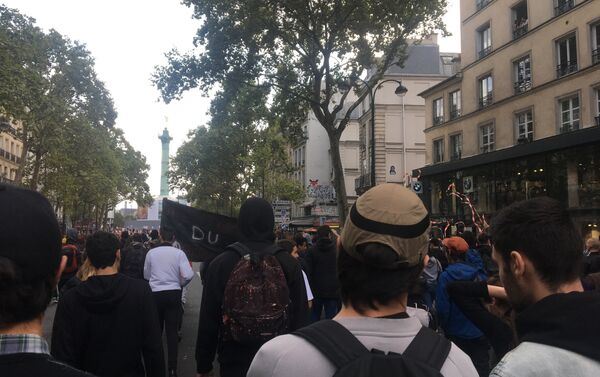 Les manifestations contre la réforme du Code du travail à Paris - Sputnik Afrique
