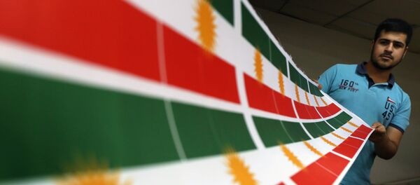 drapeau du Kurdistan - Sputnik Afrique