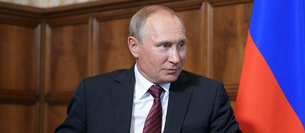 Russlands Präsident Wladimir Putin in Abchasien - Sputnik Afrique