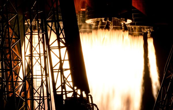 Le lancement du vecteur Soyouz-FG avec à son bord le vaisseau piloté Soyouz MS-06 - Sputnik Afrique