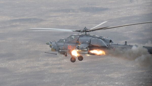 Вертолетные учения в Краснодарском крае - Sputnik Afrique