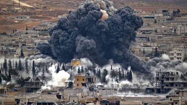 La coalition US déclare qu’elle poursuivra son opération antiterroriste en Syrie (image d'archive) - Sputnik Afrique
