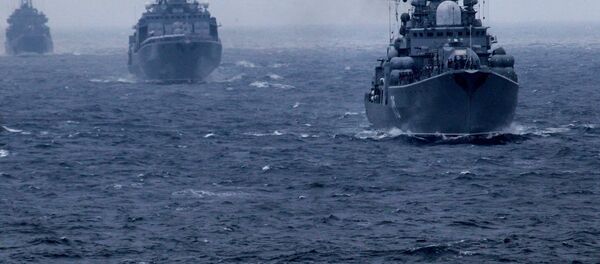 Exercices russo-chinois Joint Sea 2015 (image d'archives) - Sputnik Afrique