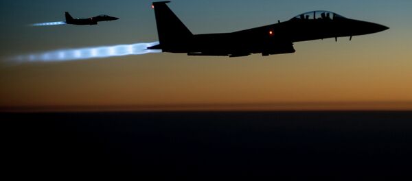 US Air Force F-15E Strike Eagles US Air Force F-15E Strike Eagles - Sputnik Afrique