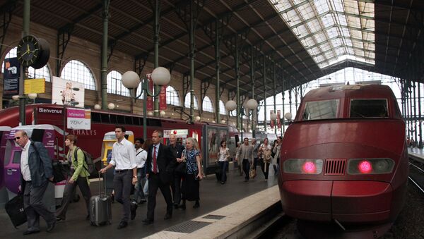 Северный железнодорожный вокзал в Париже - Sputnik Afrique