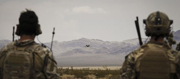 US Soldiers at Nellis Air Force Base, Nevada - Sputnik Afrique
