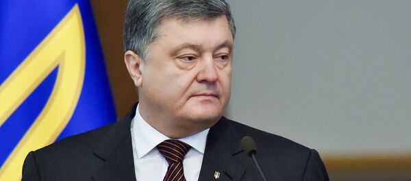 Piotr Porochenko, Président ukrainien - Sputnik Afrique