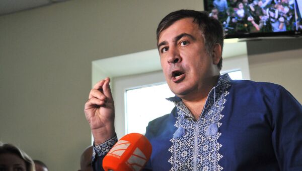 Суд над Михаилом Саакашвили во Львовской области - Sputnik Afrique