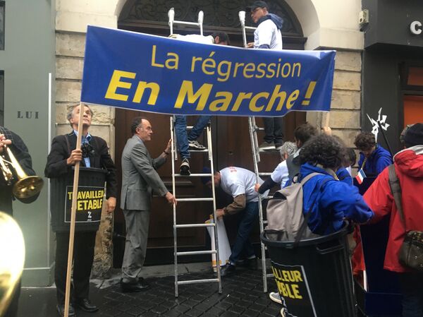 Attac dénonce la loi travail  - Sputnik Afrique