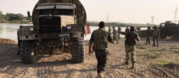 Syrian army forced the Euphrates River near Deir ez-Zor - Sputnik Afrique