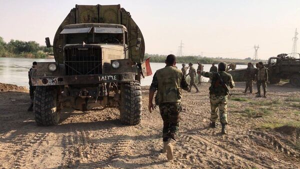 Syrian army forced the Euphrates River near Deir ez-Zor - Sputnik Afrique