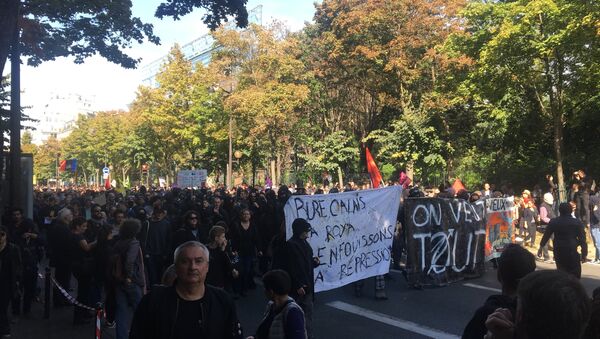 Manifestation contre la loi travail: une nouvelle journée de mobilisation à Paris - Sputnik Afrique