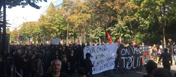 Manifestation contre la loi travail: une nouvelle journée de mobilisation à Paris - Sputnik Afrique