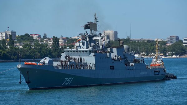 La frégate russe Amiral Essen - Sputnik Afrique
