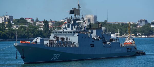 La frégate russe Amiral Essen - Sputnik Afrique