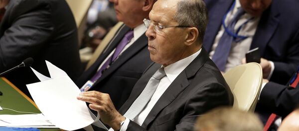 le ministre russe des Affaires étrangères Sergueï Lavrov - Sputnik Afrique