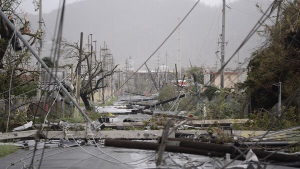 L'ouragan Maria frappe Porto Rico - Sputnik Afrique