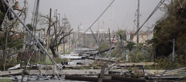 L'ouragan Maria frappe Porto Rico - Sputnik Afrique