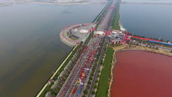 Le lac salé Yuncheng - Sputnik Afrique