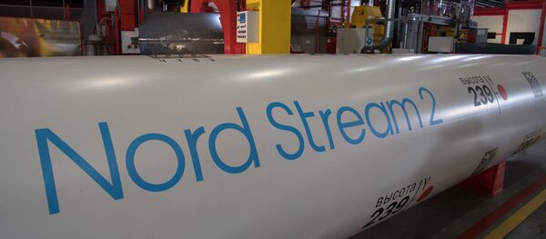 Les tubes du gazoduc Nord Stream 2 (archives) - Sputnik Afrique