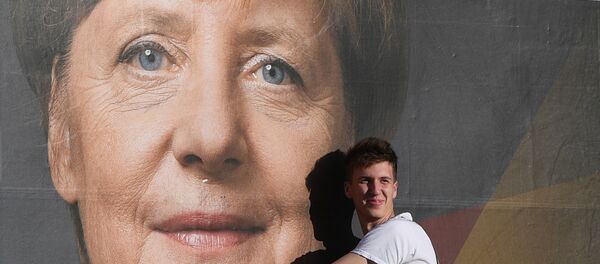 Merkel beim Urnengang in Berlin - Sputnik Afrique