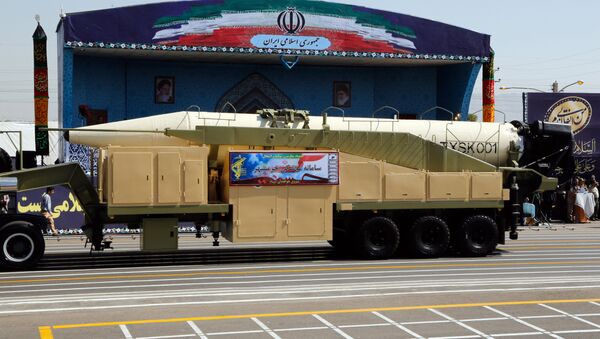 Le nouveau missile iranien Khorramshahr - Sputnik Afrique